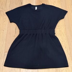 SPANX Women's Black short Sleeve Air Essentials Dress